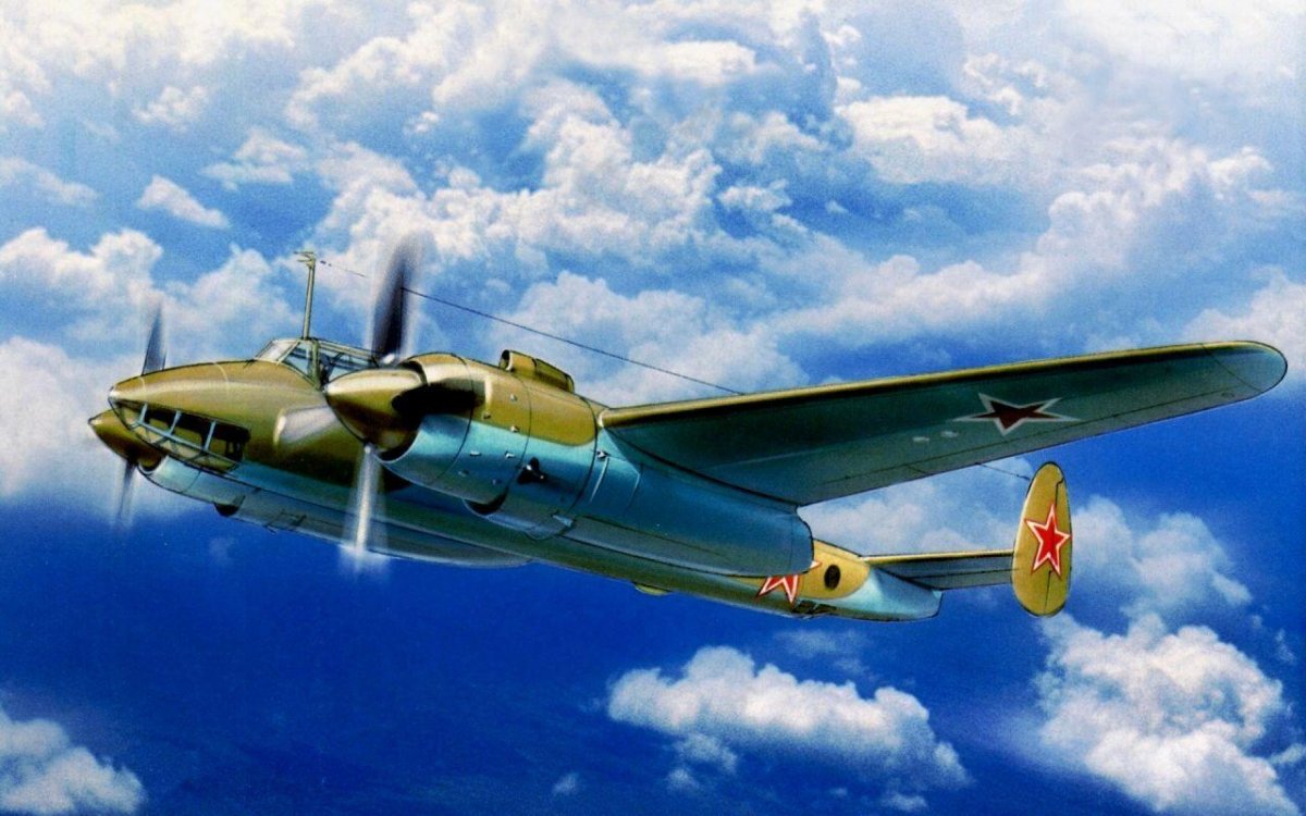 Ту-2 пикирующий бомбардировщик