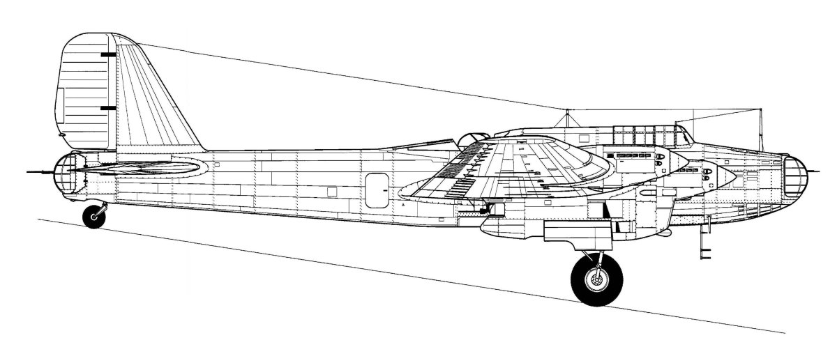 Пе-8 чертежи