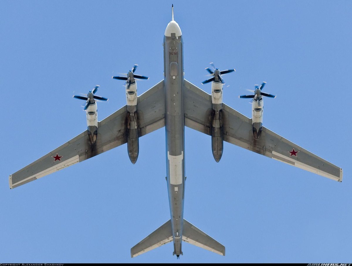 Турбовинтовой бомбардировщик ту 95