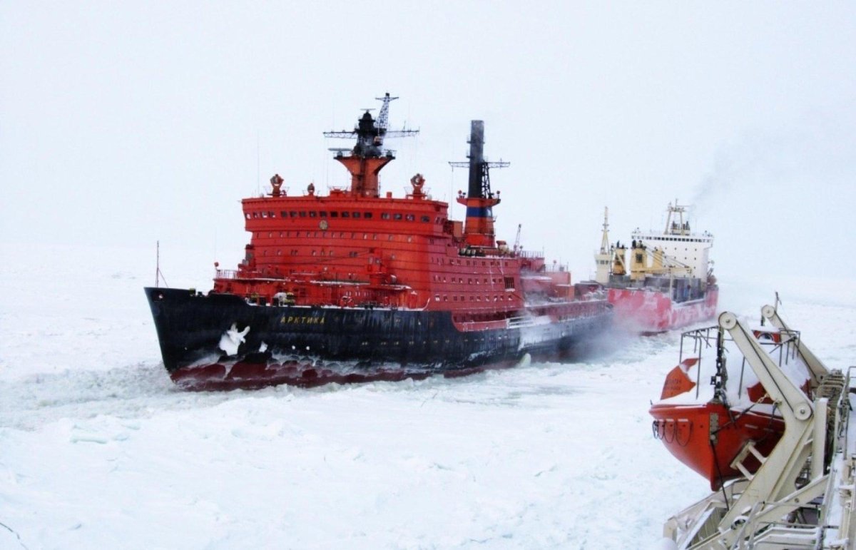 Атомный ледокол Арктика 1977