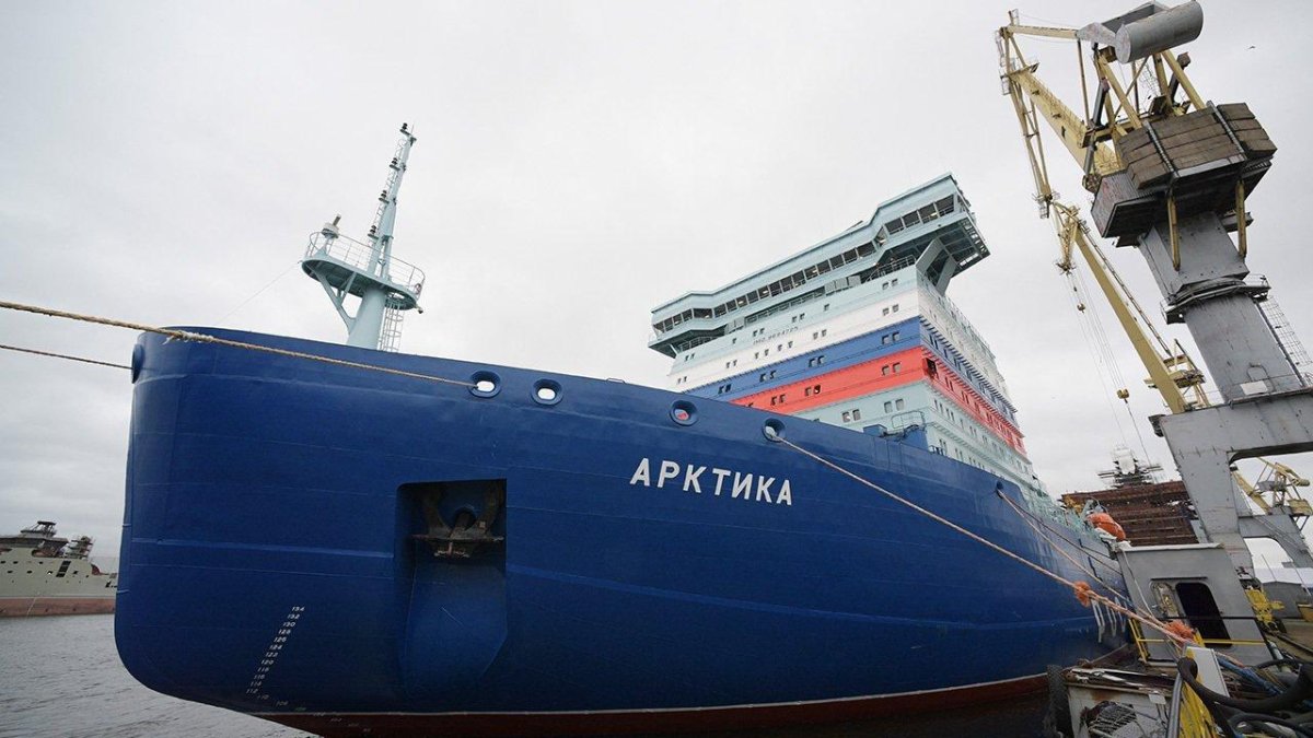 Атомный ледокол Арктика проекта 22220