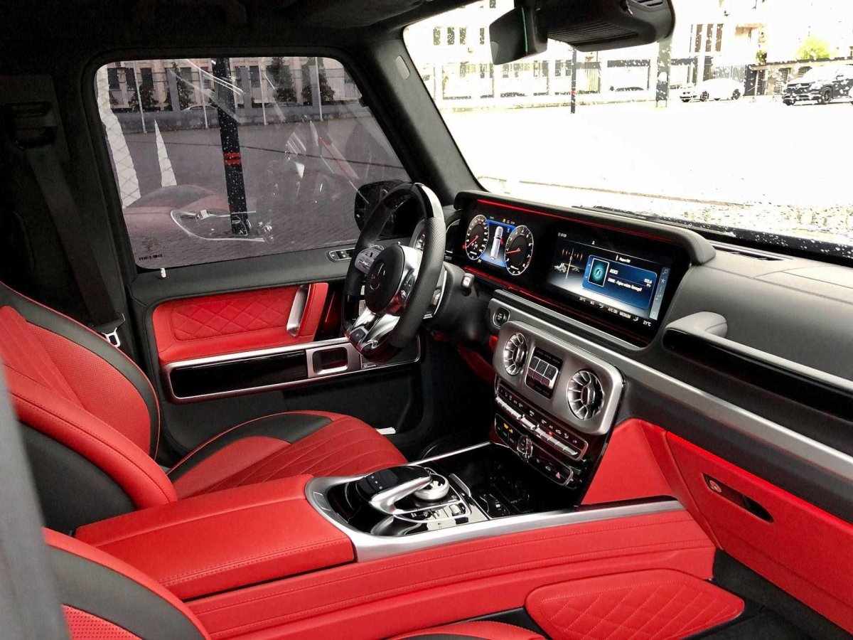 Mercedes g63 AMG салон