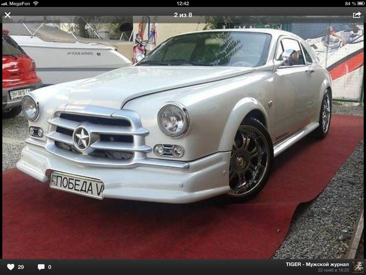 ГАЗ м20 победа на базе Мерседес