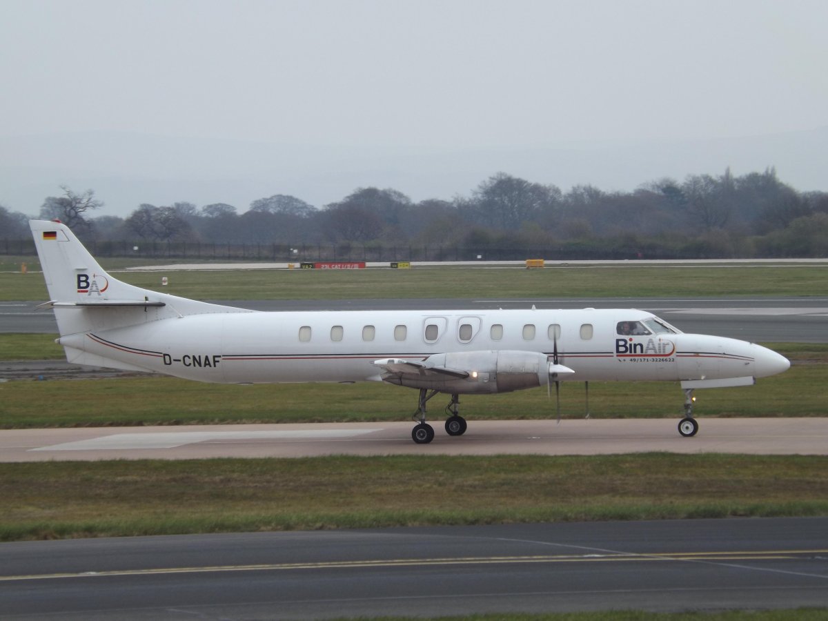 Swearingen Metroliner по сравнению с человеком