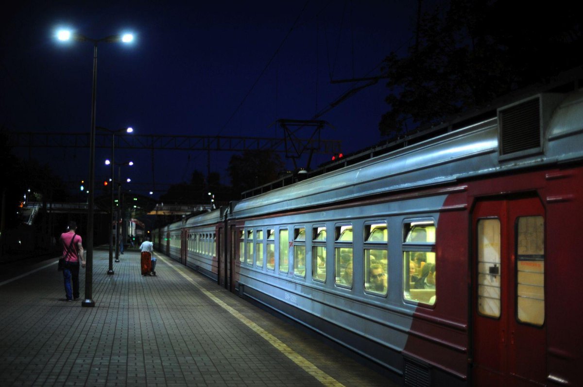 Курский вокзал Москва Перон