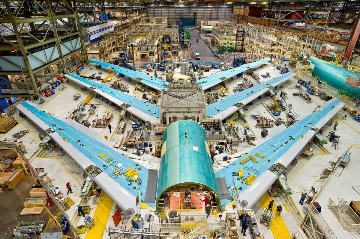 Завод Boeing Everett Factory
