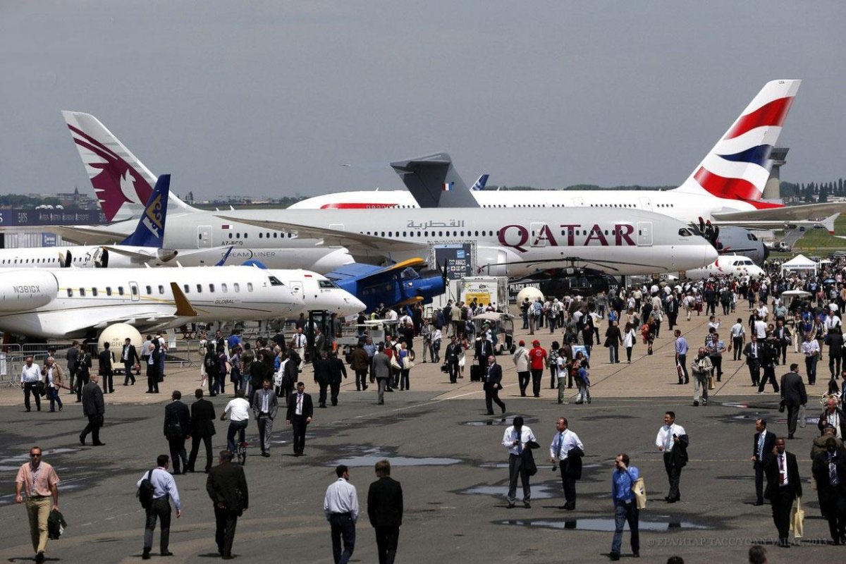 Международный авиасалон Ле Бурже