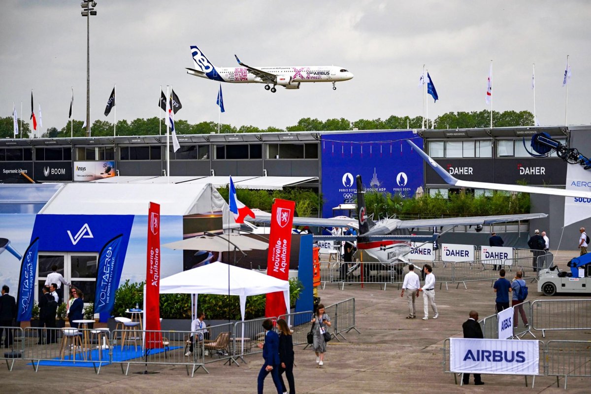 Авиасалон Ле Бурже