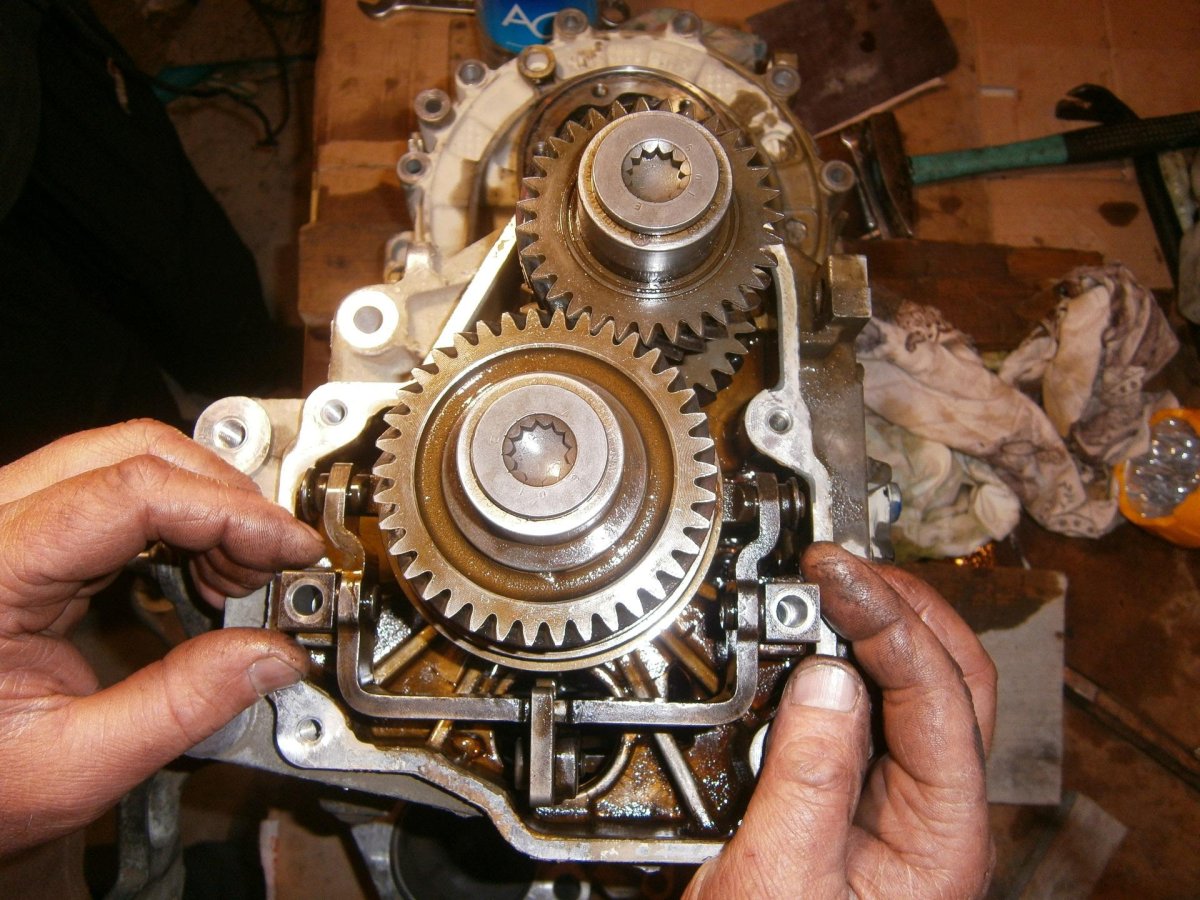 Сборка КПП Октавия а5