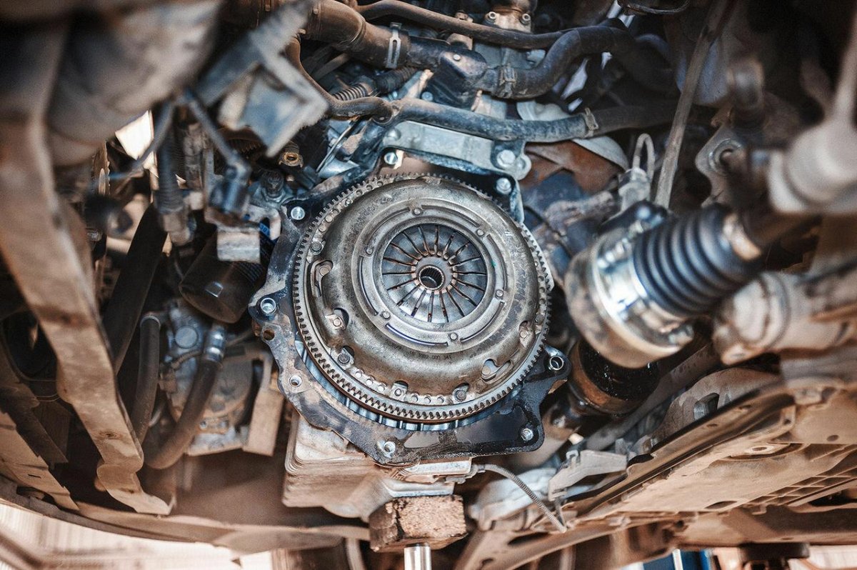 Снятие АКПП Шкода Октавия