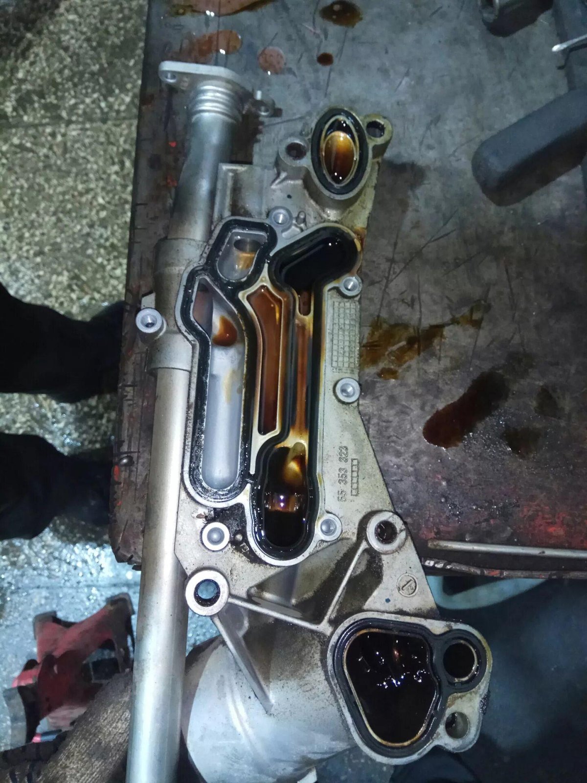 Прокладки теплообменника Круз 1.8