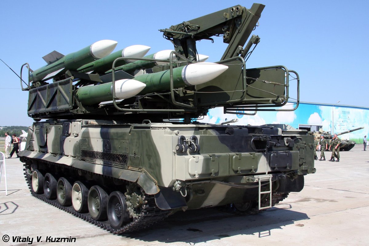 Бук м1 зенитный ракетный