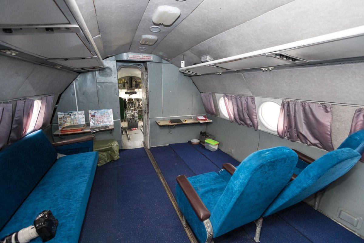 Ил-18 салон