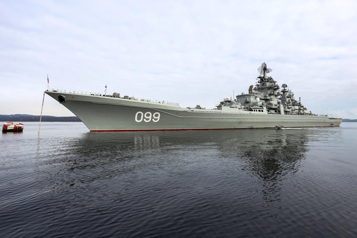 Атомный ракетный крейсер Петр Великий