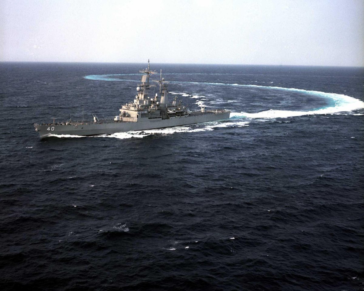 Атомный крейсер Лонг Бич