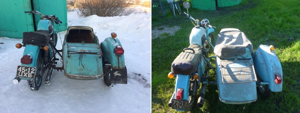 ИЖ Юпитер 2 с коляской