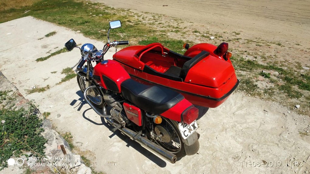 Мотоцикл ИЖ Юпитер 5 с люлькой