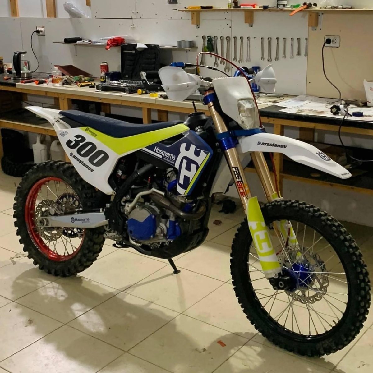 Ямаха эндуро с ПТС