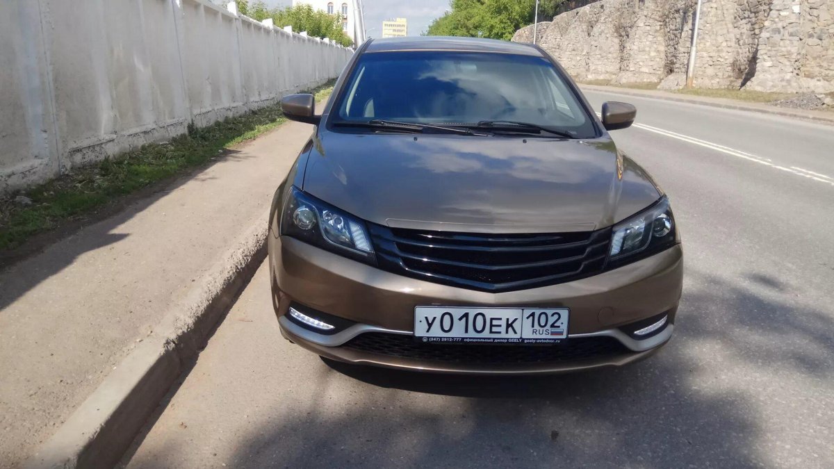 Решетка Geely Emgrand ec7