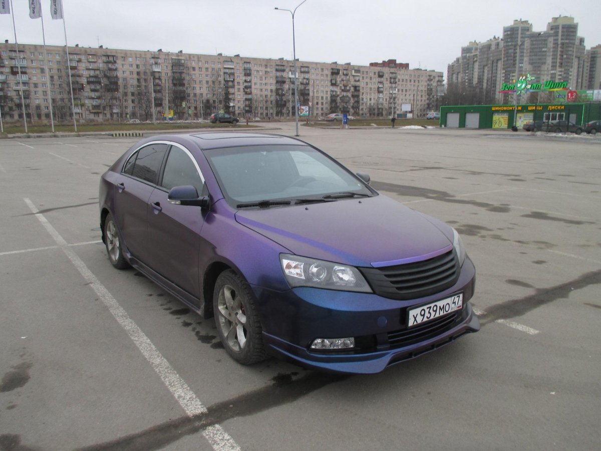 Geely Emgrand ec7 тюнинг