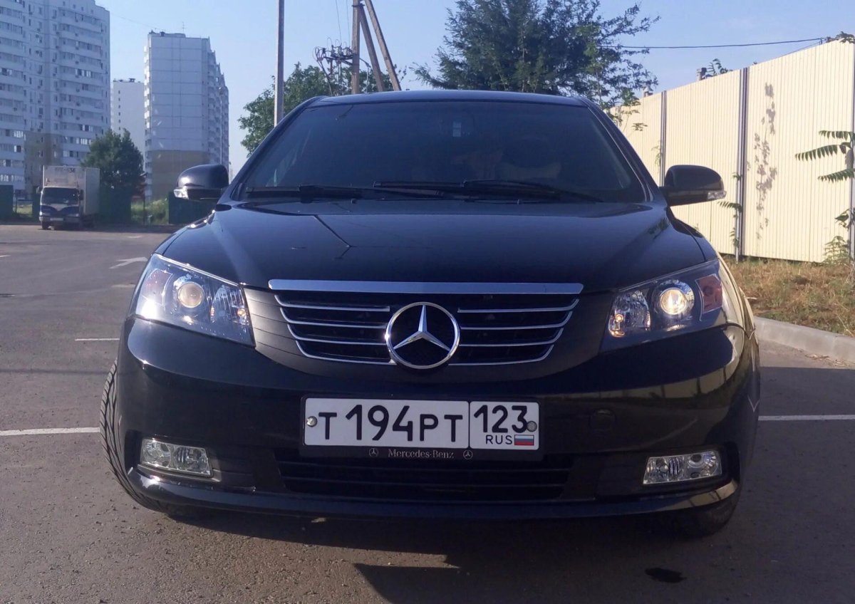 Geely Emgrand ec7 Mercedes