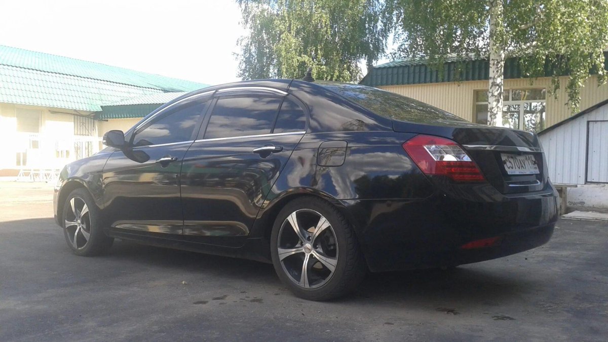 Geely Emgrand ec7 заниженная