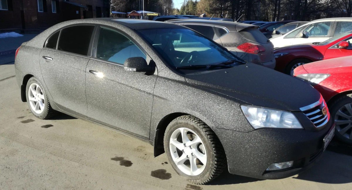 Geely Emgrand ec7 в рапторе