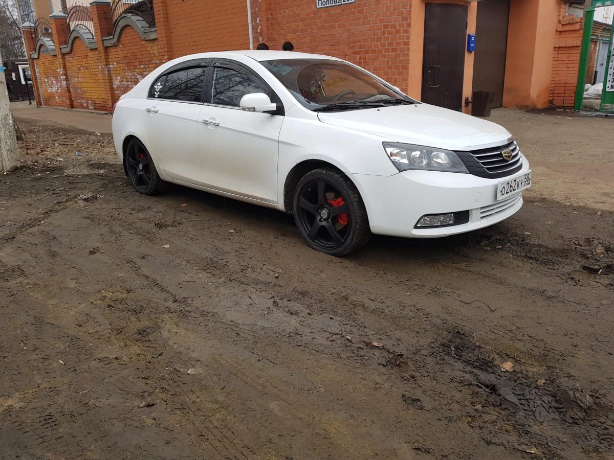Geely Emgrand ec7 обвес