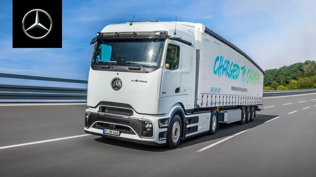 Mercedes-Benz представила грузовик Actros l 2024