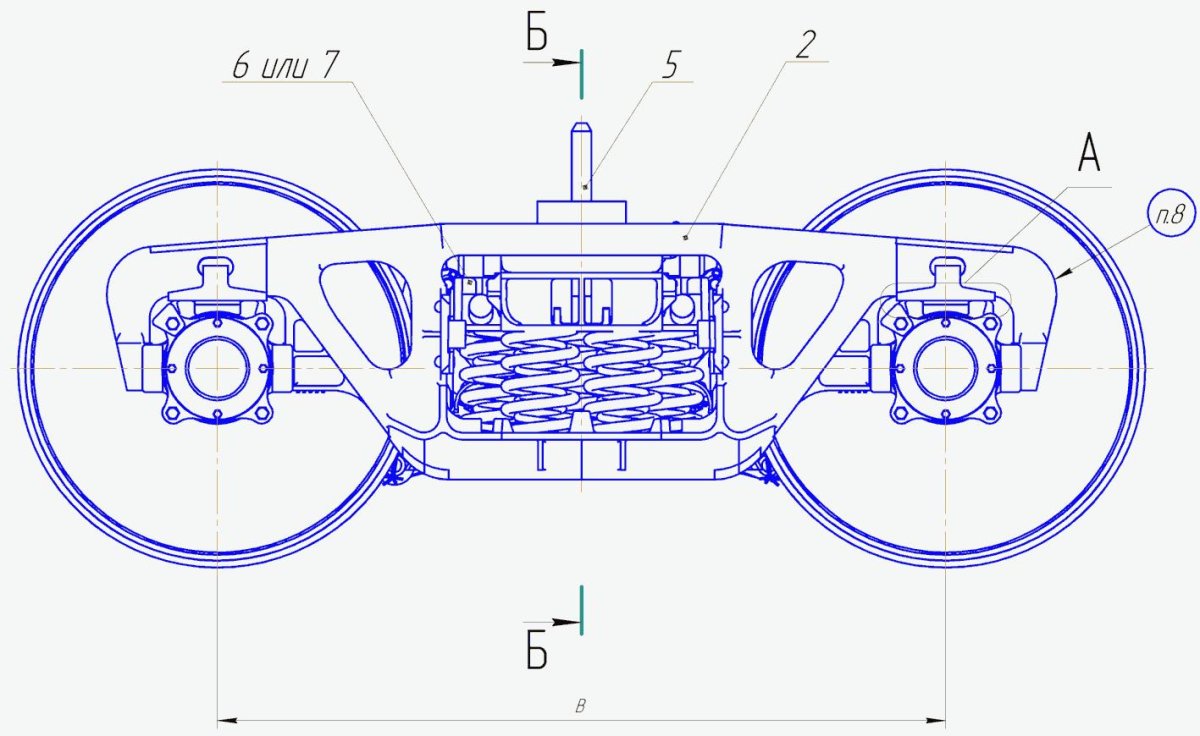 Тележка 18-100 зазоры скользунов