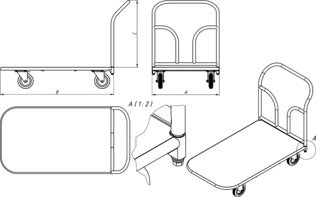 Путевая тележка ТП