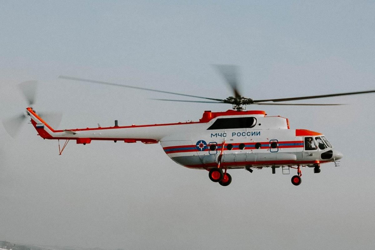 Ми 8 АМТШ новый МЧС