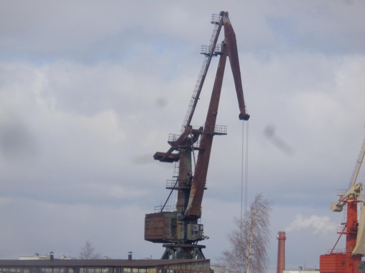 TAKRAF кран портовый