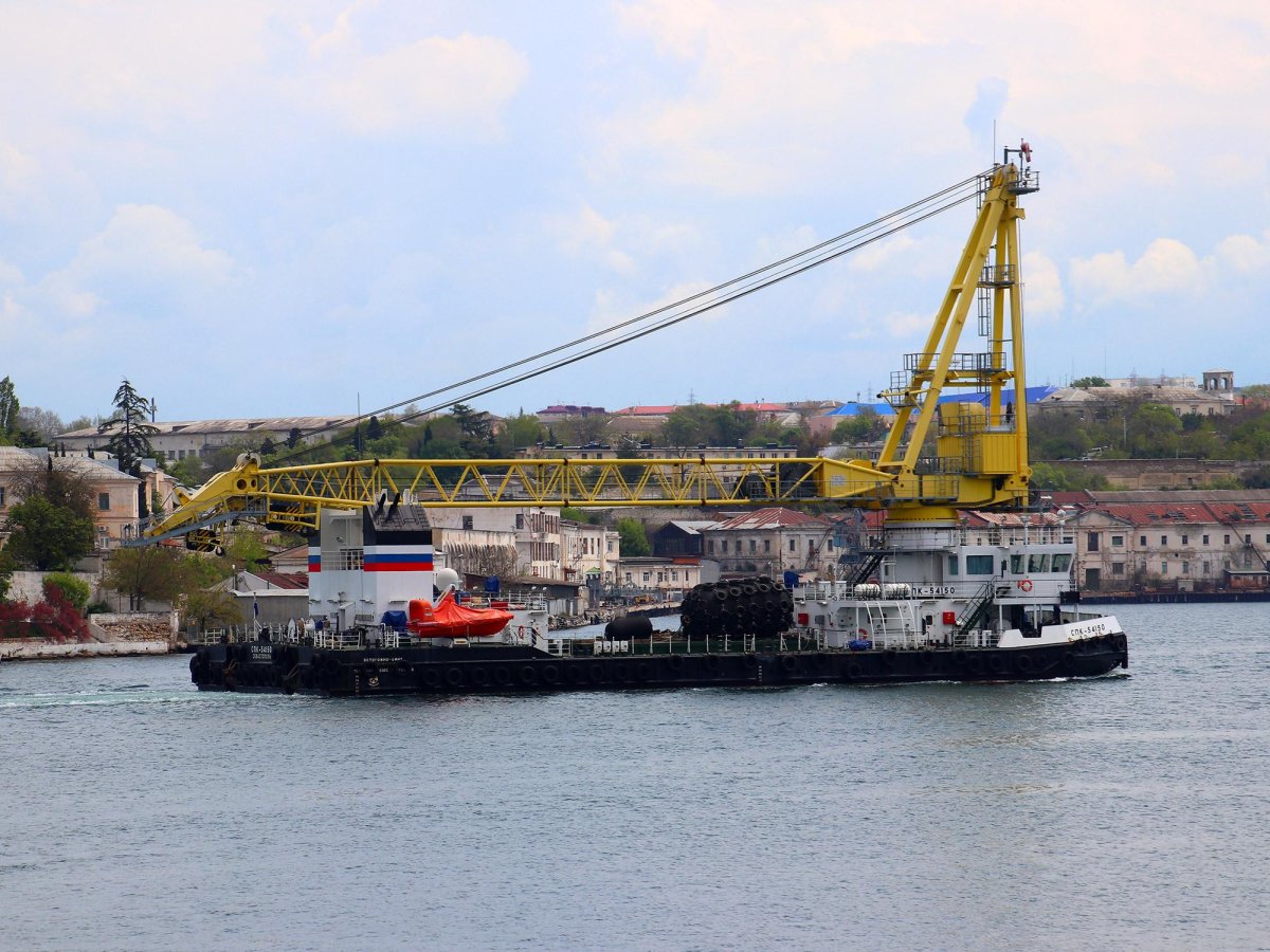 СПК 54150 плавучий кран