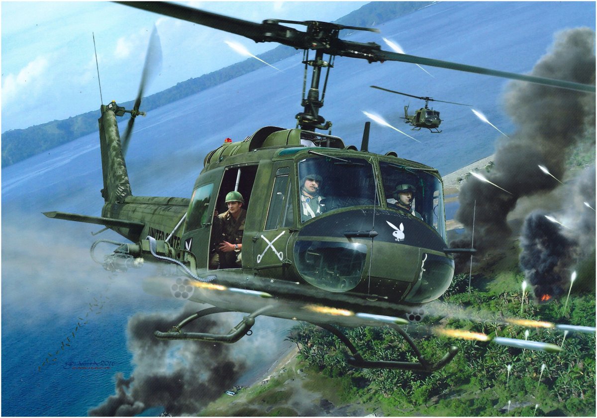 Uh-1 Iroquois во Вьетнаме