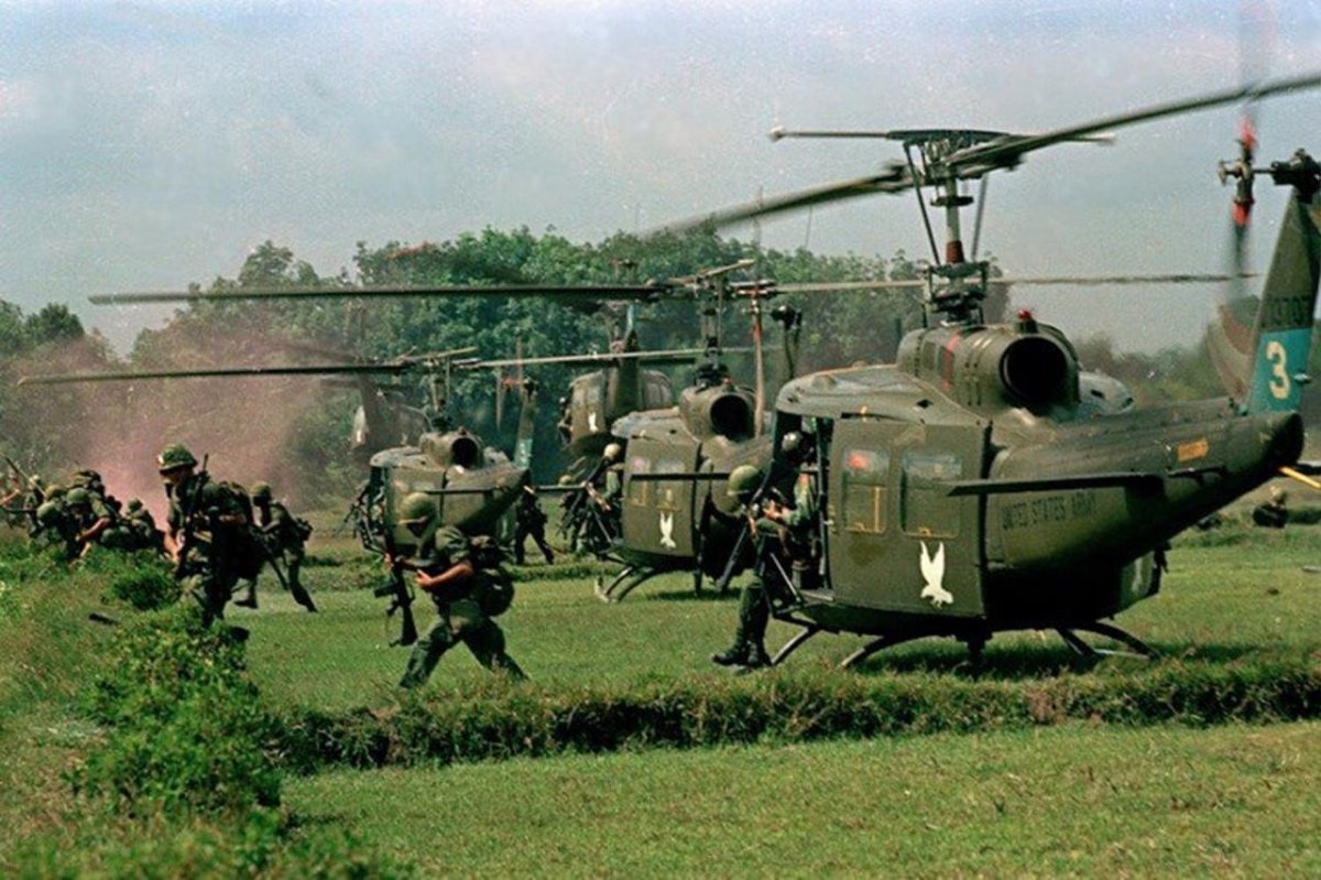 Вертолеты Вьетнам Напалм