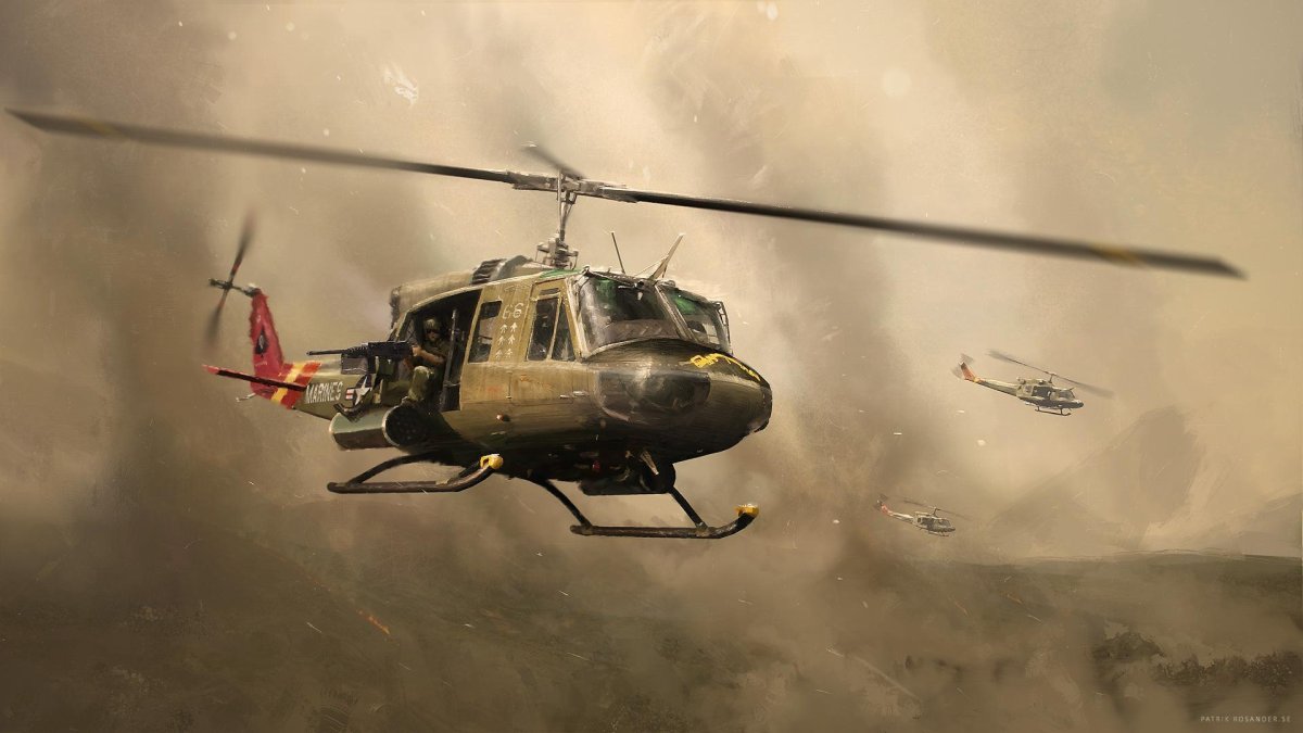 Uh-1 Iroquois во Вьетнаме