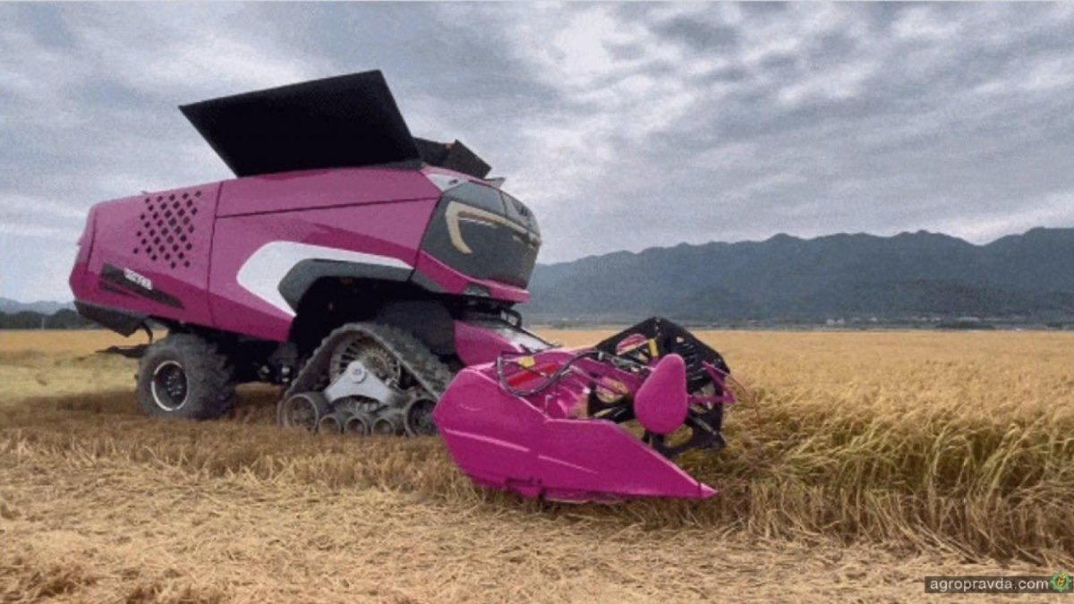 Беспилотный комбайн Ростсельмаш