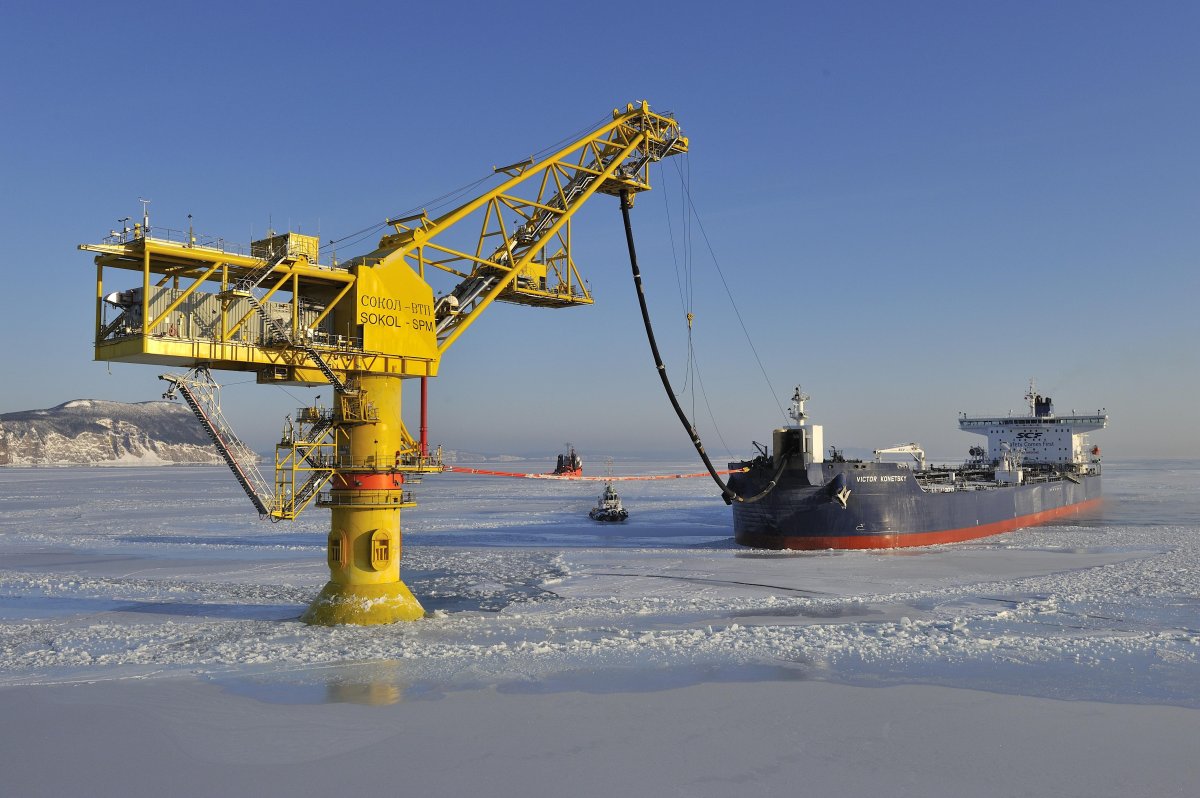 Де Кастри терминал Сахалин 1