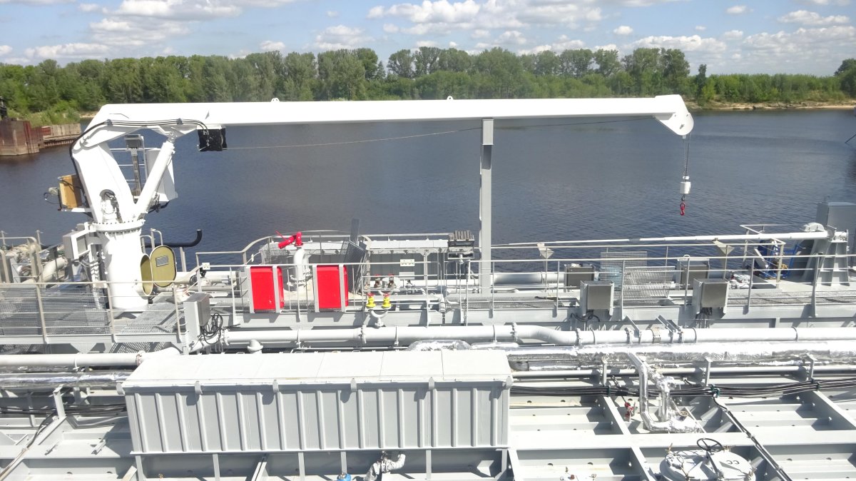 Корабельный кран