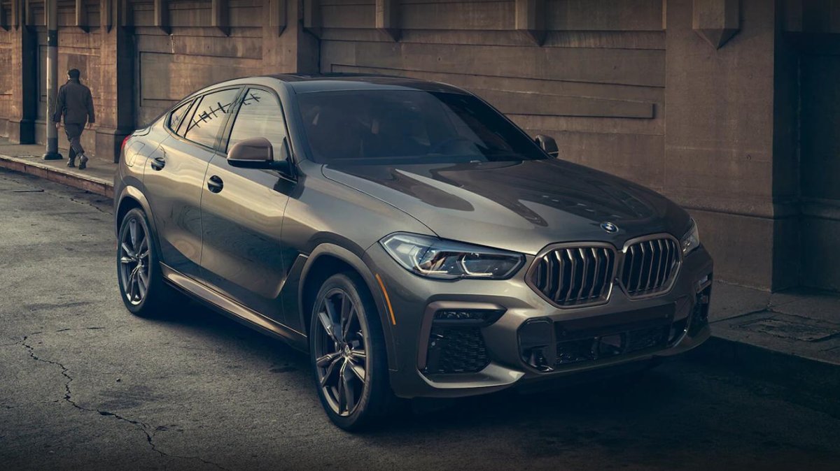 BMW x6 m черная