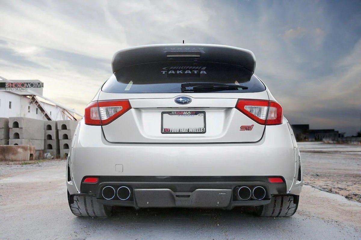 Subaru Impreza WRX 2008 сзади