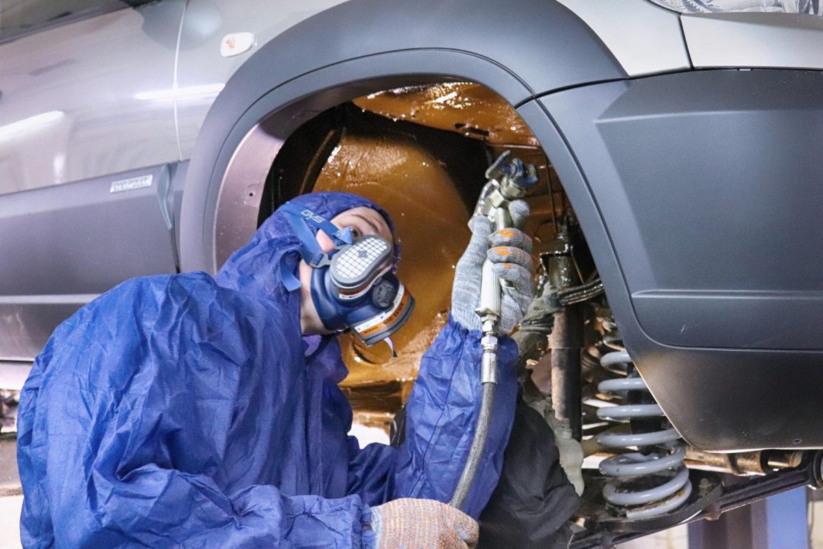 Антикоррозийное покрытие автомобиля