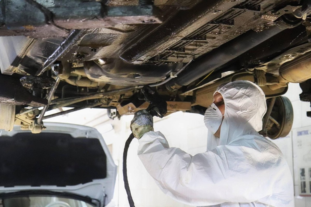 Антикор скрытых полостей автомобиля ml