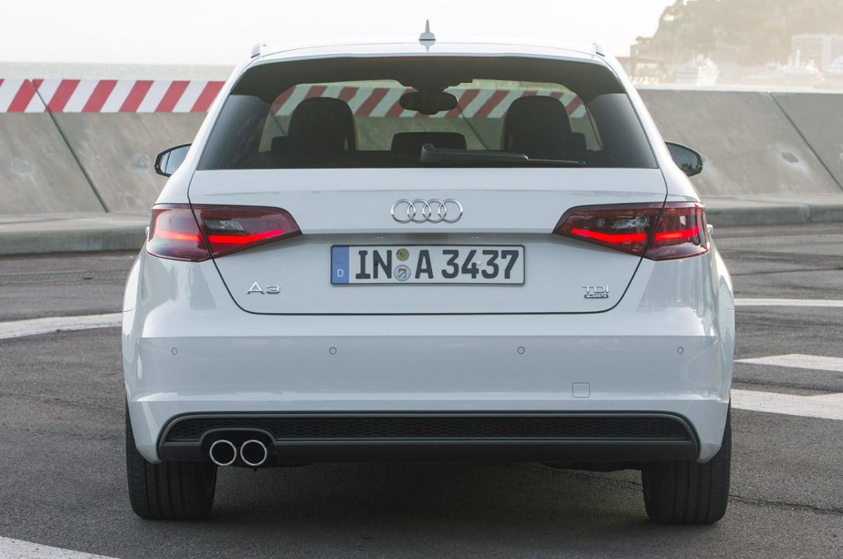 Ауди а3 сзади