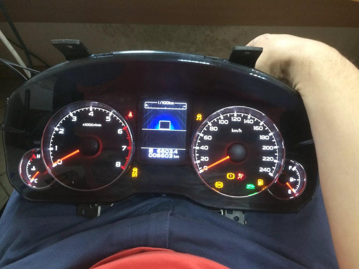 Панель приборов Субару аутбжк