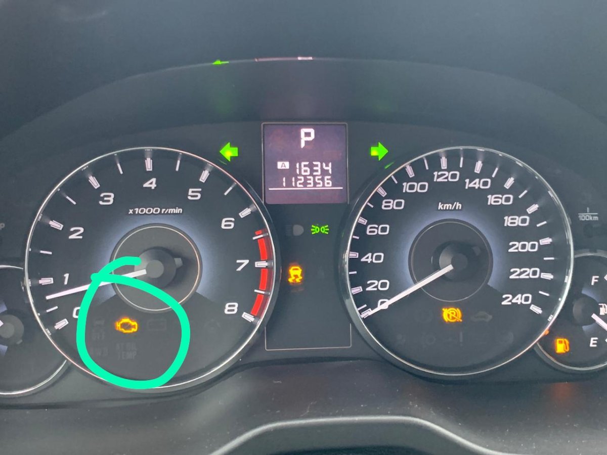 Чек на Субару Форестер