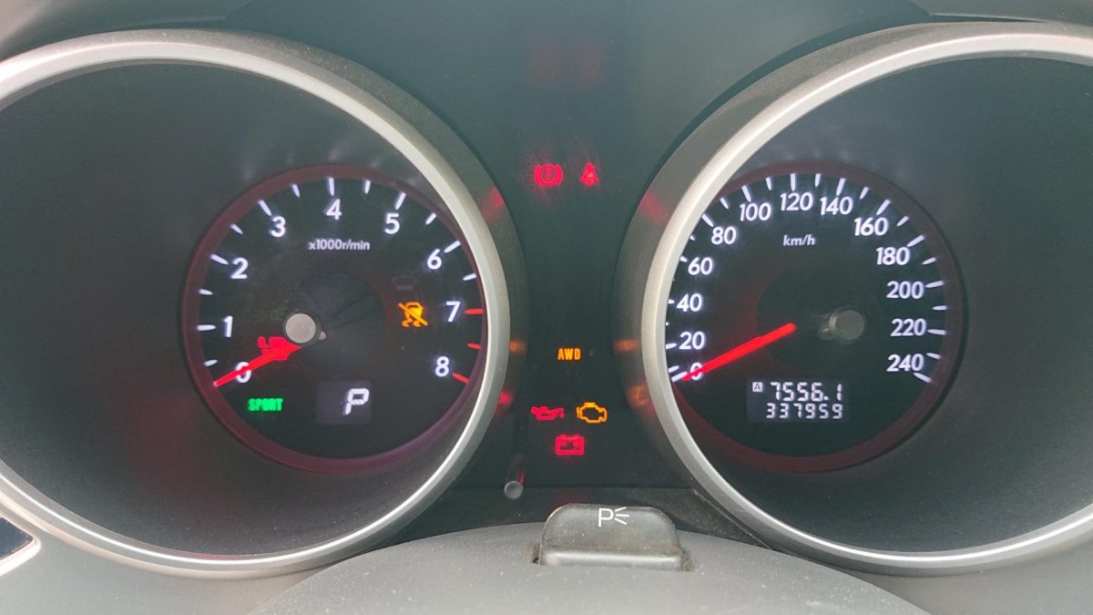 Панель приборов Субару Трибека