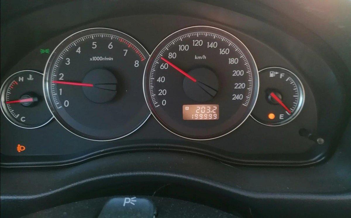 Панель приборов Аутбек BP