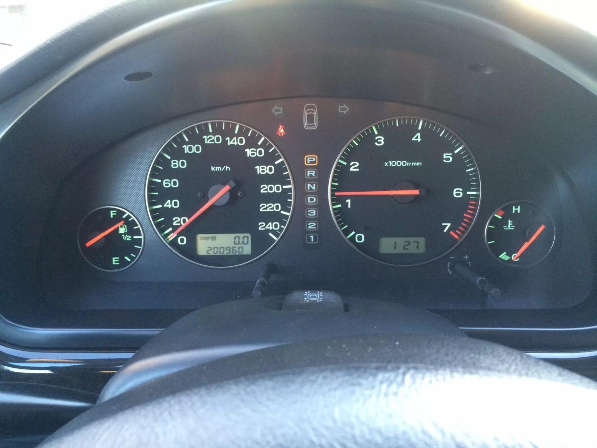 Субару Аутбек BH приборка